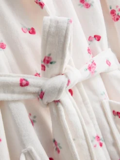 Albornoz tipo spa estampado