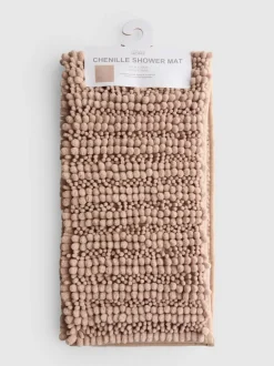 Alfombrilla de ducha de chenilla
