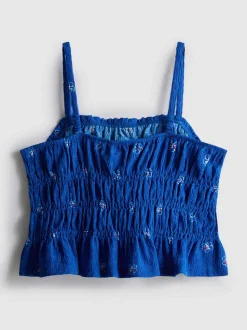 7-15 años | Blusa fruncida de Stitch de Disney