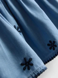 1,5-9 años | Blusa y pantalones cortos de cambray