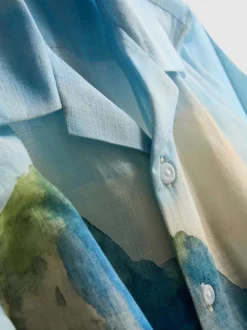 7-15 años | Camisa con estampado de paisaje