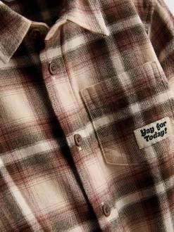 1,5-9 años | Camisa de manga larga a cuadros