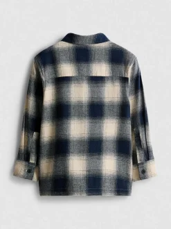 1,5-9 años | Camisa de manga larga a cuadros