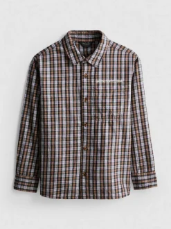 7-15 años | Camisa de manga larga estampada