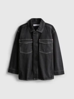 9-15 años | Camisa vaquera con costuras en contraste