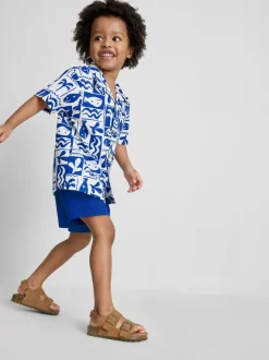 1,5-8 años | Camisa y pantalones cortos de algodón