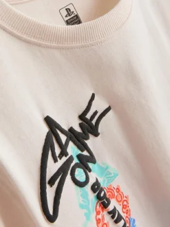 6-15 años | Camiseta con grafiti de PlayStation