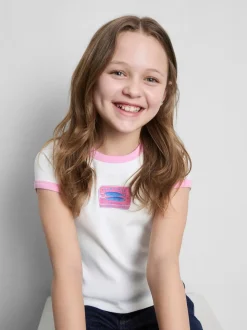 7-15 años | Camiseta con ribetes