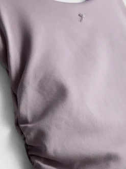 7-15 años | Camiseta deportiva fruncida sin mangas