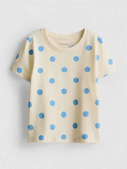 1,5-8 años | Camiseta estampada de algodón puro