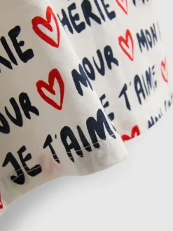 1,5-8 años | Camiseta estampada de algodón puro