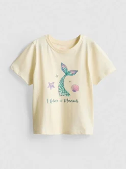 1,5-8 años | Camiseta estampada de algodón puro