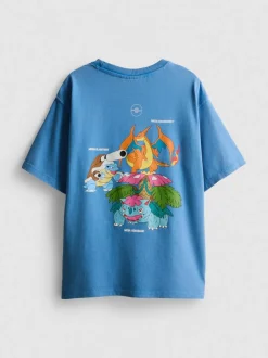 7-15 años | Camiseta lavada de Pokémon