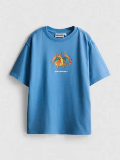 7-15 años | Camiseta lavada de Pokémon