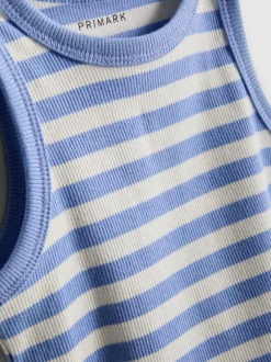 1,5-8 años | Camiseta sin mangas de canalé