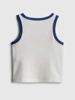 1,5-8 años | Camiseta sin mangas de canalé