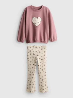 1-9 años | Conjunto de sudadera y leggings
