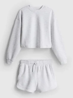 7-15 años | Conjunto de sudadera y pantalón corto