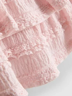 1,5-9 años | Falda-pantalón corta a capas con encaje