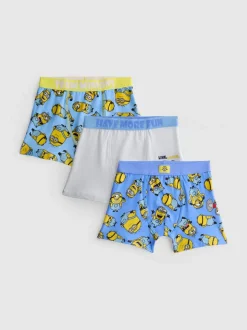 1,5-11 años | Pack de 3 calzoncillos de Gru