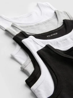 1,5-15 años | Pack de 5 camisetas sin mangas