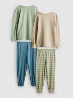 1-8 años | Pack de 2 pijamas con excavadoras