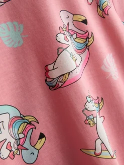 1,5-8 años | Pack de 2 pijamas cortos con unicornios
