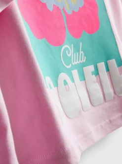 7-15 años | Pack de 2 pijamas cortos con hibiscos