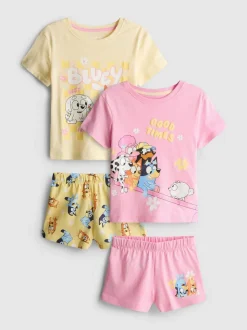 1,5-10 años | Pack de 2 pijamas cortos de Bluey