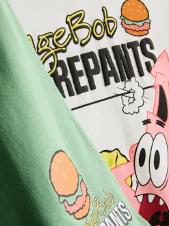 7-15 años | Pack de 2 pijamas cortos de Bob Esponja