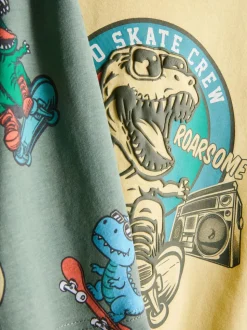 1,5-8 años | Pack de 2 pijamas cortos de dinosaurios