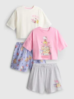 5-15 años | Pack de 2 pijamas cortos de Hello Kitty