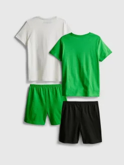 5-15 años | Pack de 2 pijamas cortos de Minecraft