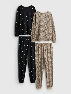 7-15 años | Pack de 2 pijamas de algodón puro