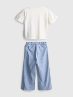 1,5-9 años | Pantalón y camiseta con volantes