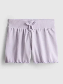 1,5-8 años | Pantalones cortos con ribete ondulado