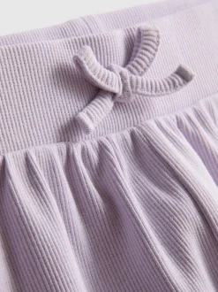 1,5-8 años | Pantalones cortos con ribete ondulado