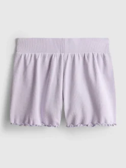 1,5-8 años | Pantalones cortos con ribete ondulado