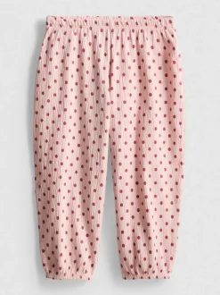 1,5-9 años | Pantalones fruncidos de lunares