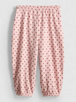 1,5-9 años | Pantalones fruncidos de lunares