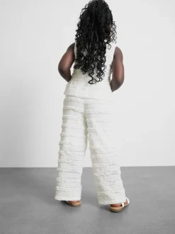 1,5-9 años | Pantalones fruncidos texturizados
