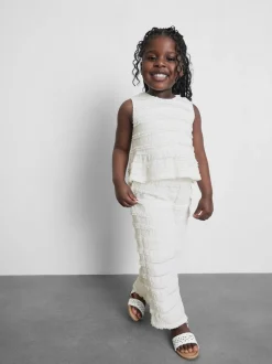 1,5-9 años | Pantalones fruncidos texturizados