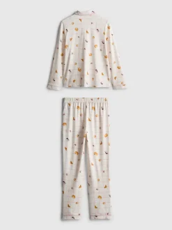 5-15 años | Pijama con camisa gráfica de desayuno