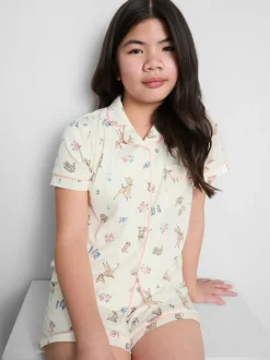 5-15 años | Pijama corto con camisa de Disney