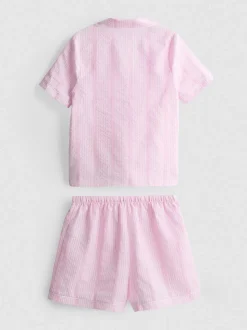 5-15 años | Pijama corto con camisa de sirsaca