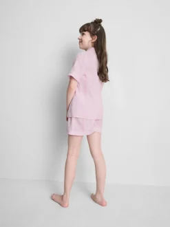 5-15 años | Pijama corto con camisa de sirsaca