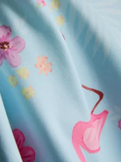 1,5-8 años | Pijama corto con camisa y flamencos