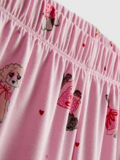 5-15 años | Pijama corto con gráfico de perritos