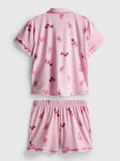 5-15 años | Pijama corto con gráfico de perritos