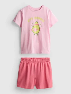 7-15 años | Pijama corto con gráfico de aguacate